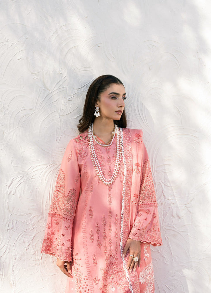 Aura of Flora by Zarizaa Unstitched Embroidered Lawn 3 Piece Suit LYRA Lawn Collection