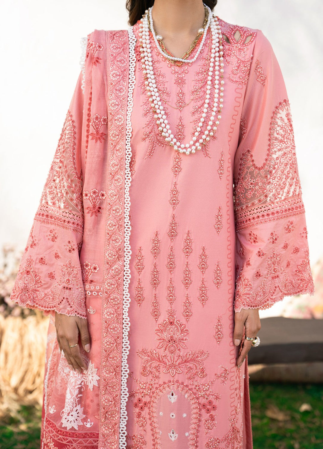 Aura of Flora by Zarizaa Unstitched Embroidered Lawn 3 Piece Suit LYRA Lawn Collection