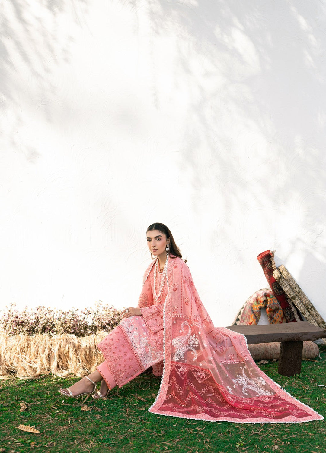 Aura of Flora by Zarizaa Unstitched Embroidered Lawn 3 Piece Suit LYRA Lawn Collection