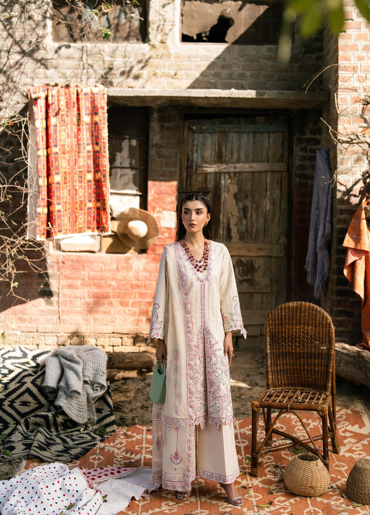 Aura of Flora by Zarizaa Unstitched Embroidered Lawn 3 Piece Suit LOTUS Lawn Collection