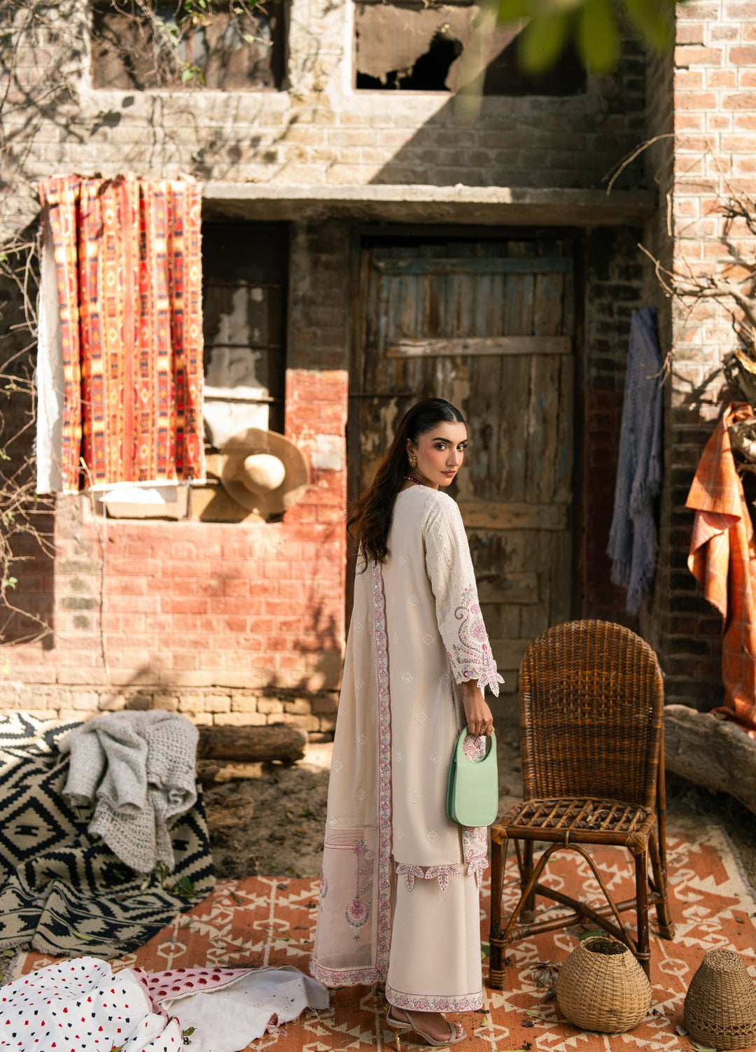 Aura of Flora by Zarizaa Unstitched Embroidered Lawn 3 Piece Suit LOTUS Lawn Collection