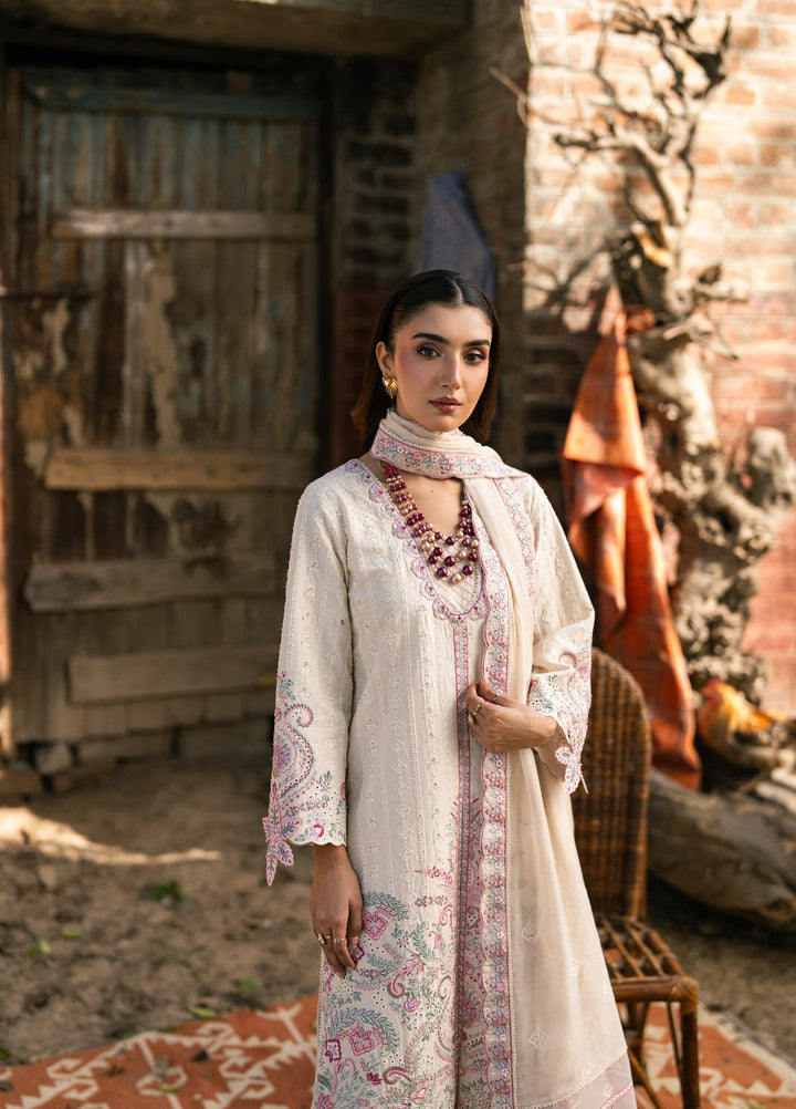 Aura of Flora by Zarizaa Unstitched Embroidered Lawn 3 Piece Suit LOTUS Lawn Collection