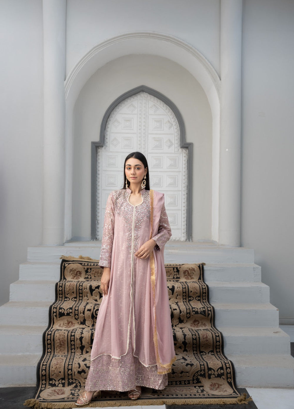 Princess by HEM Women RTW Embroidered Chiffon 3 Piece Suit Hamna Festive Collection