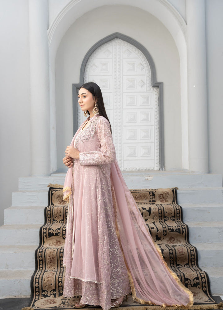 Princess by HEM Women RTW Embroidered Chiffon 3 Piece Suit Hamna Festive Collection