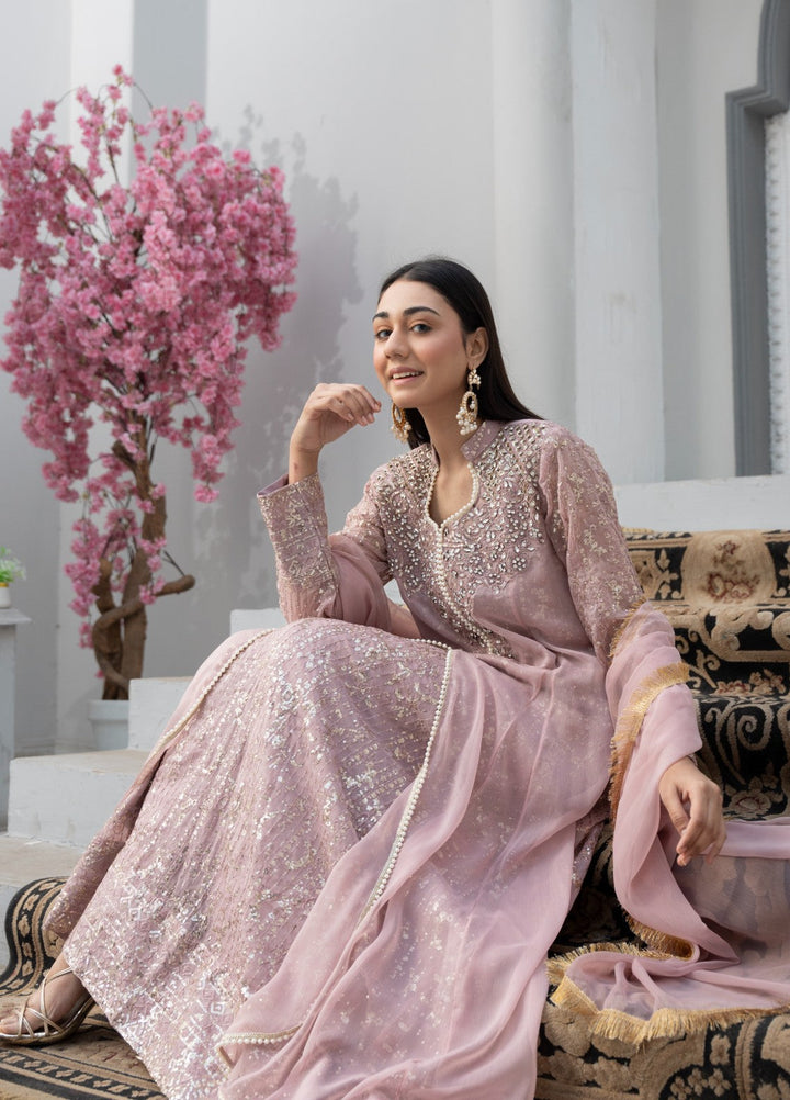 Princess by HEM Women RTW Embroidered Chiffon 3 Piece Suit Hamna Festive Collection