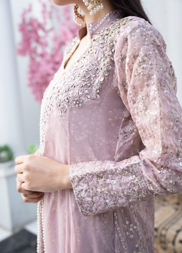 Princess by HEM Women RTW Embroidered Chiffon 3 Piece Suit Hamna Festive Collection