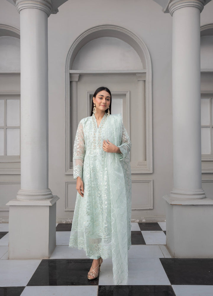 Princess by HEM Women RTW Embroidered Chiffon 3 Piece Suit Zaria Festive Collection