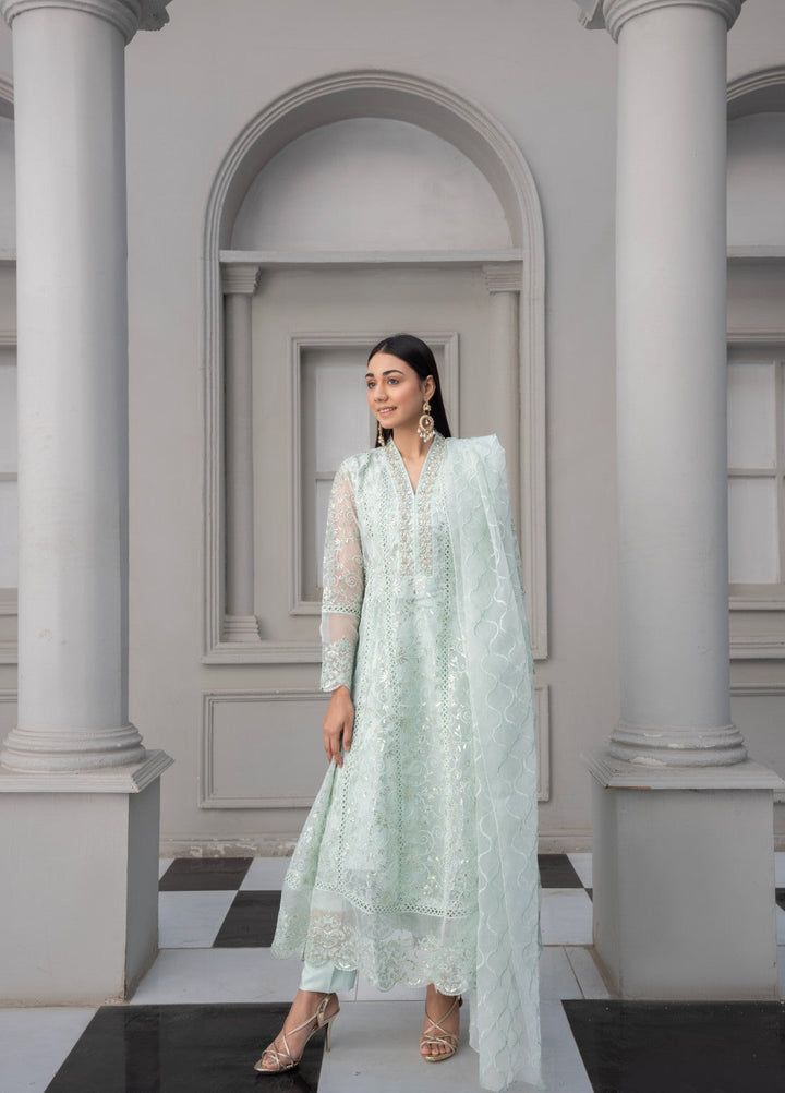 Princess by HEM Women RTW Embroidered Chiffon 3 Piece Suit Zaria Festive Collection