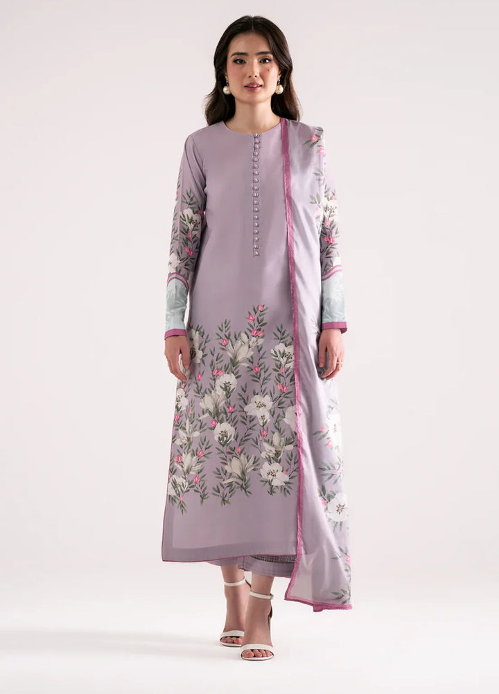 Whispers in the wind by Jahaan RTW Printed Lawn Silk 3 Piece Suit Coralina Casual Collection