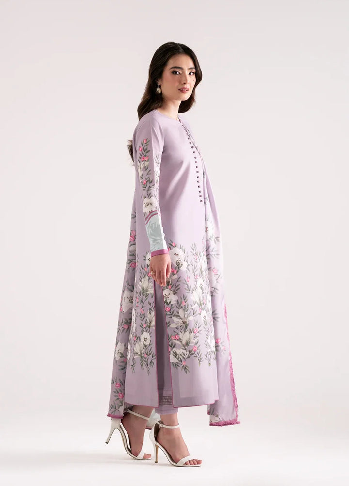 Whispers in the wind by Jahaan RTW Printed Lawn Silk 3 Piece Suit Coralina Casual Collection