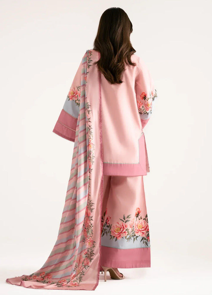 Whispers in the wind by Jahaan RTW Printed Lawn Silk 3 Piece Suit Rosee Casual Collection