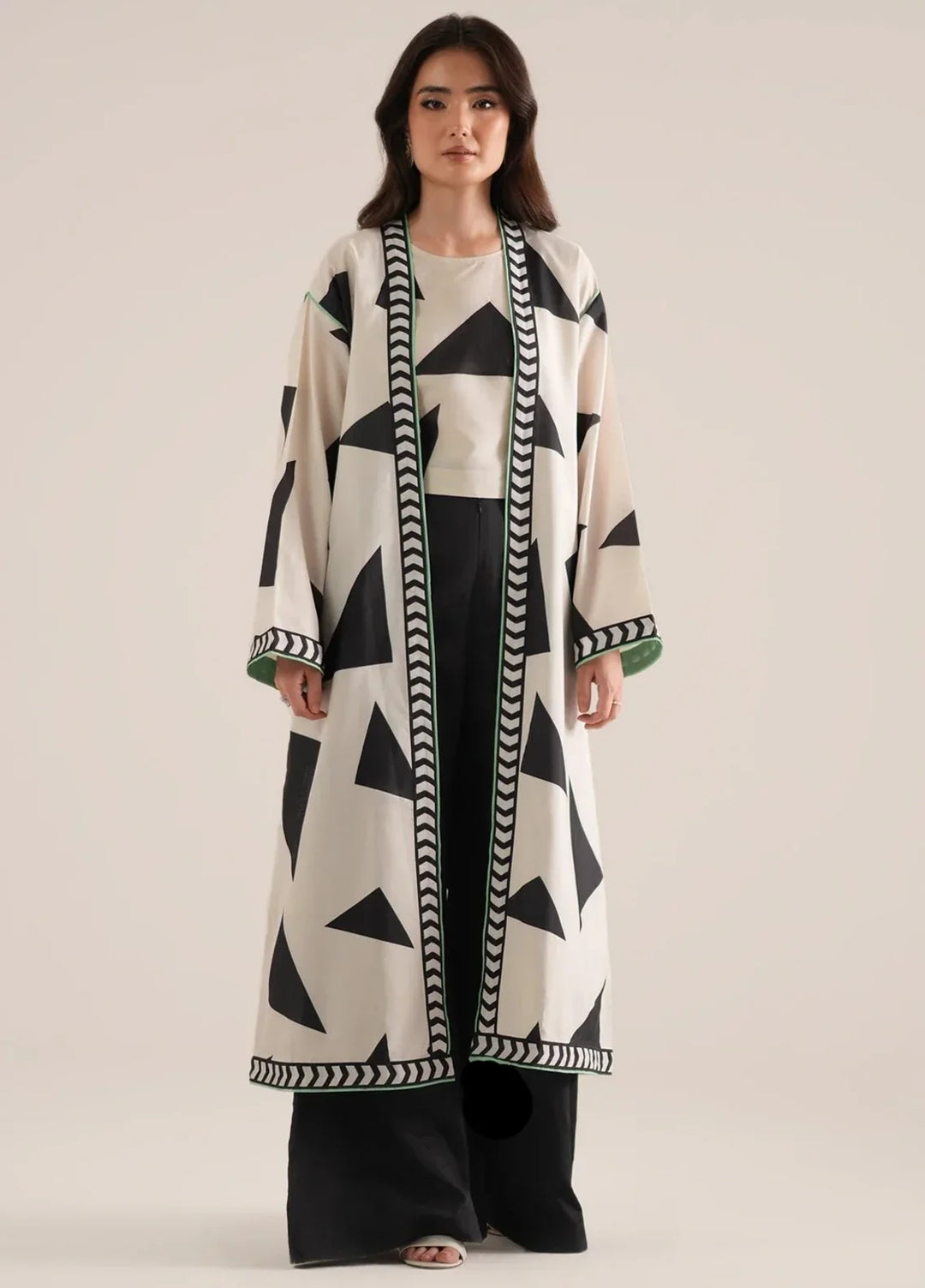 Whispers in the wind by Jahaan RTW Printed Crepe 3 Piece Suit Lenoir Casual Collection