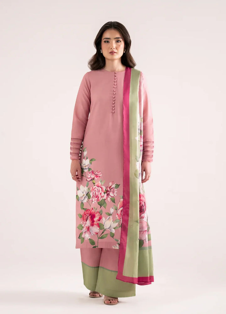 Whispers in the wind by Jahaan RTW Printed Lawn Silk 3 Piece Suit Rosaura Casual Collection