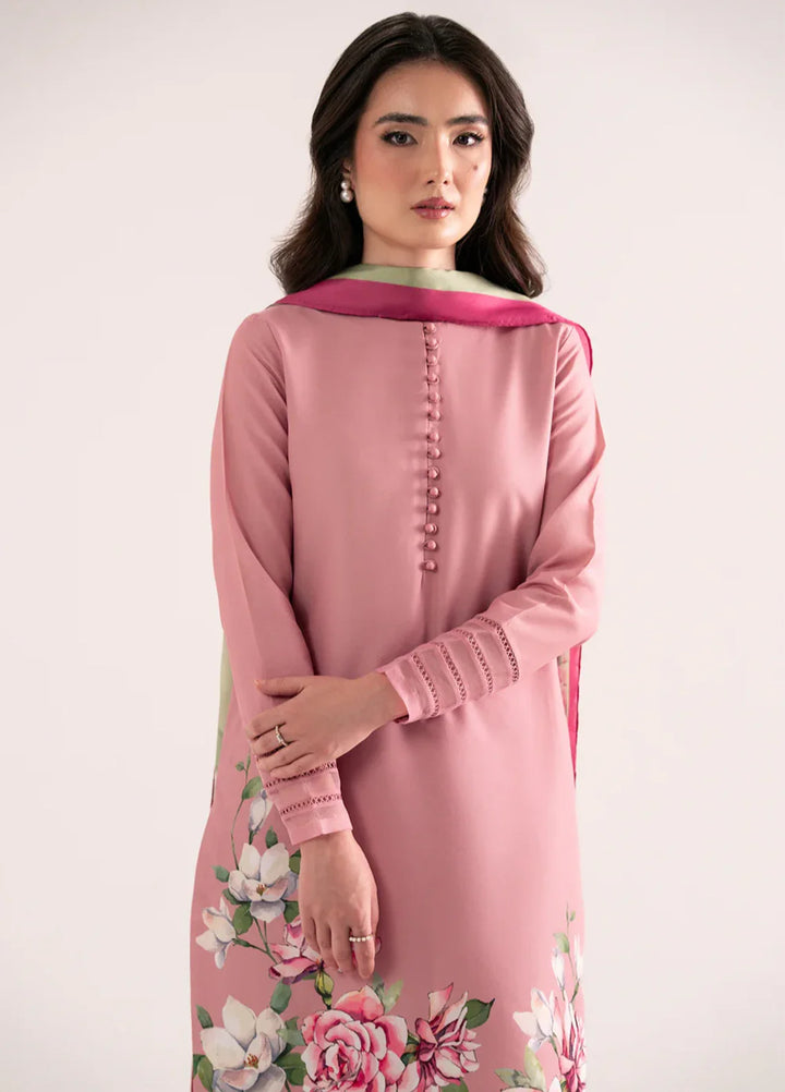 Whispers in the wind by Jahaan RTW Printed Lawn Silk 3 Piece Suit Rosaura Casual Collection