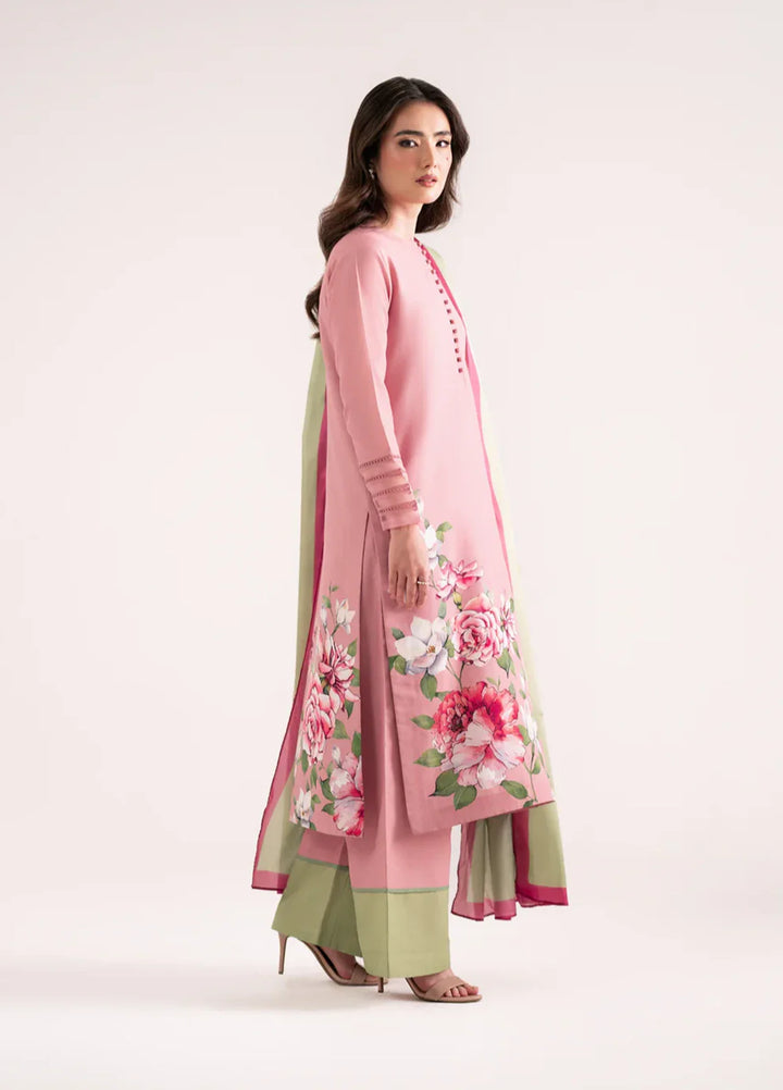 Whispers in the wind by Jahaan RTW Printed Lawn Silk 3 Piece Suit Rosaura Casual Collection