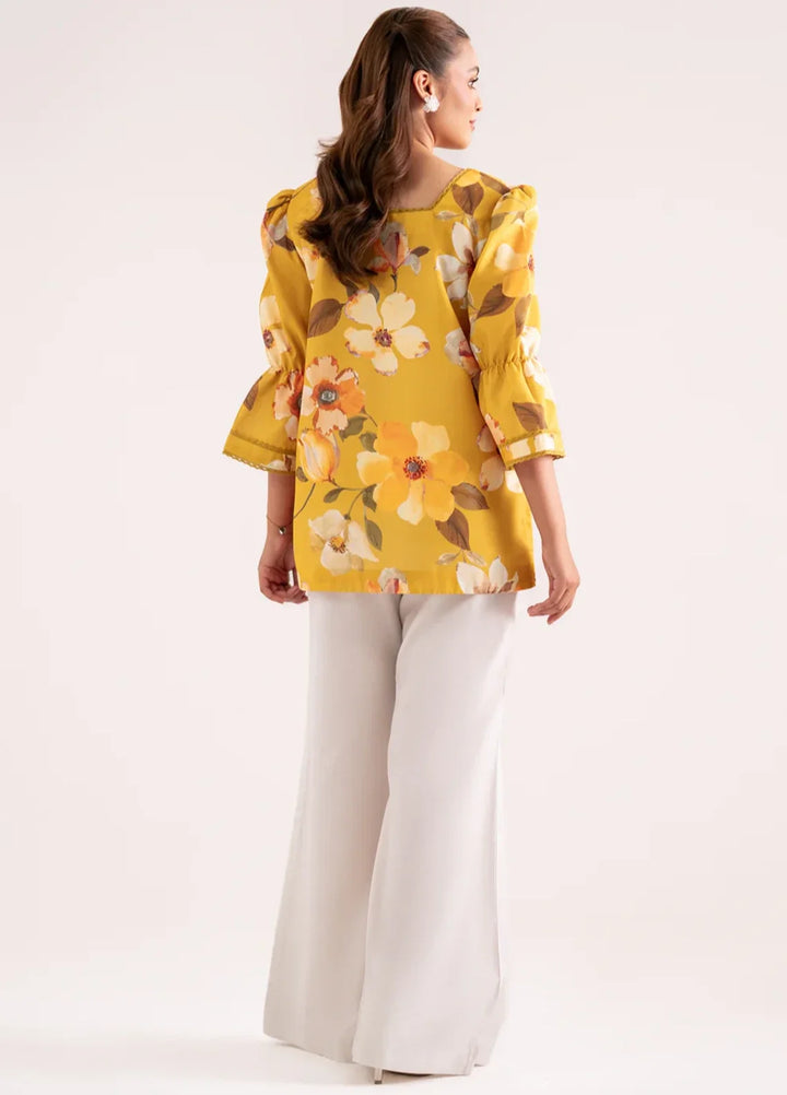 Whispers in the wind by Jahaan RTW Printed Crepe 2 Piece Suit Miel Casual Collection