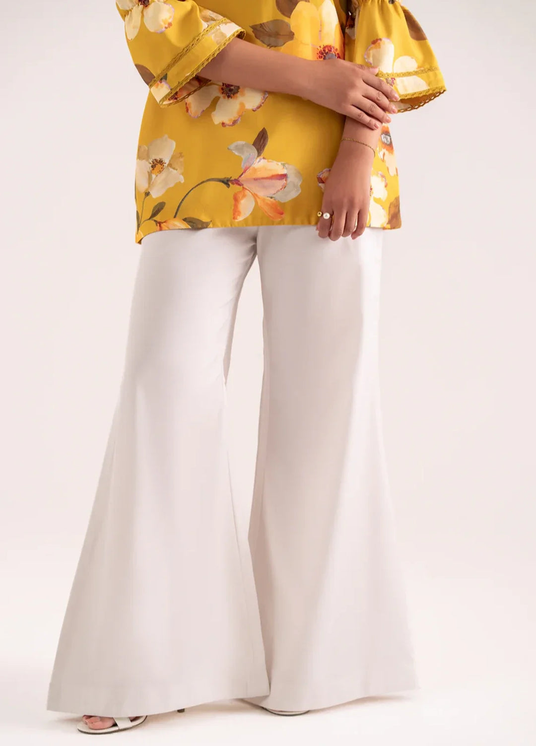 Whispers in the wind by Jahaan RTW Printed Crepe 2 Piece Suit Miel Casual Collection