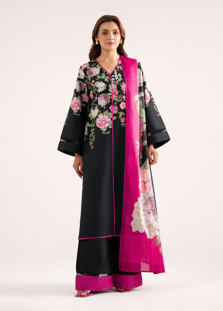 Whispers in the wind by Jahaan RTW Printed Lawn Silk 3 Piece Suit Fleurie Casual Collection