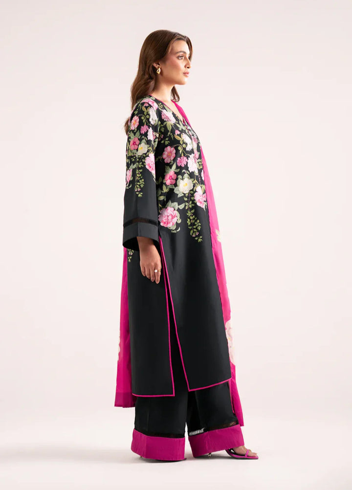 Whispers in the wind by Jahaan RTW Printed Lawn Silk 3 Piece Suit Fleurie Casual Collection