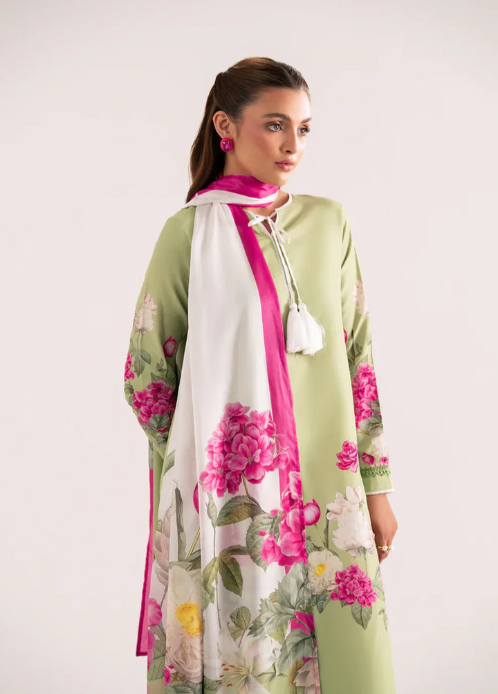 Whispers in the wind by Jahaan RTW Printed Lawn Silk 3 Piece Suit Verdecia Casual Collection