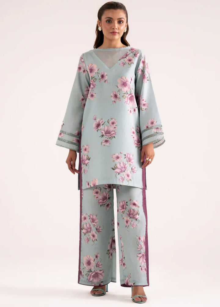 Whispers in the wind by Jahaan RTW Printed Lawn Silk 2 Piece Suit Fria Casual Collection