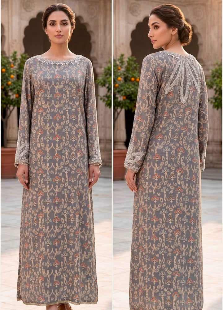 House of Nyyra Women RTW Embroidered Grip 1 Piece Suit Dusky Summer Collection