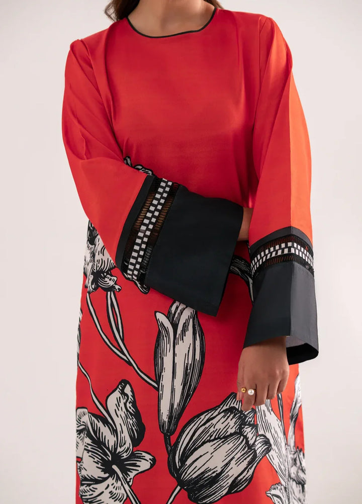 Whispers in the wind by Jahaan RTW Printed Crepe 1 Piece Suit Solère Casual Collection