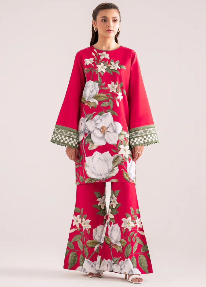 Whispers in the wind by Jahaan RTW Printed Crepe 2 Piece Suit Ethine Casual Collection