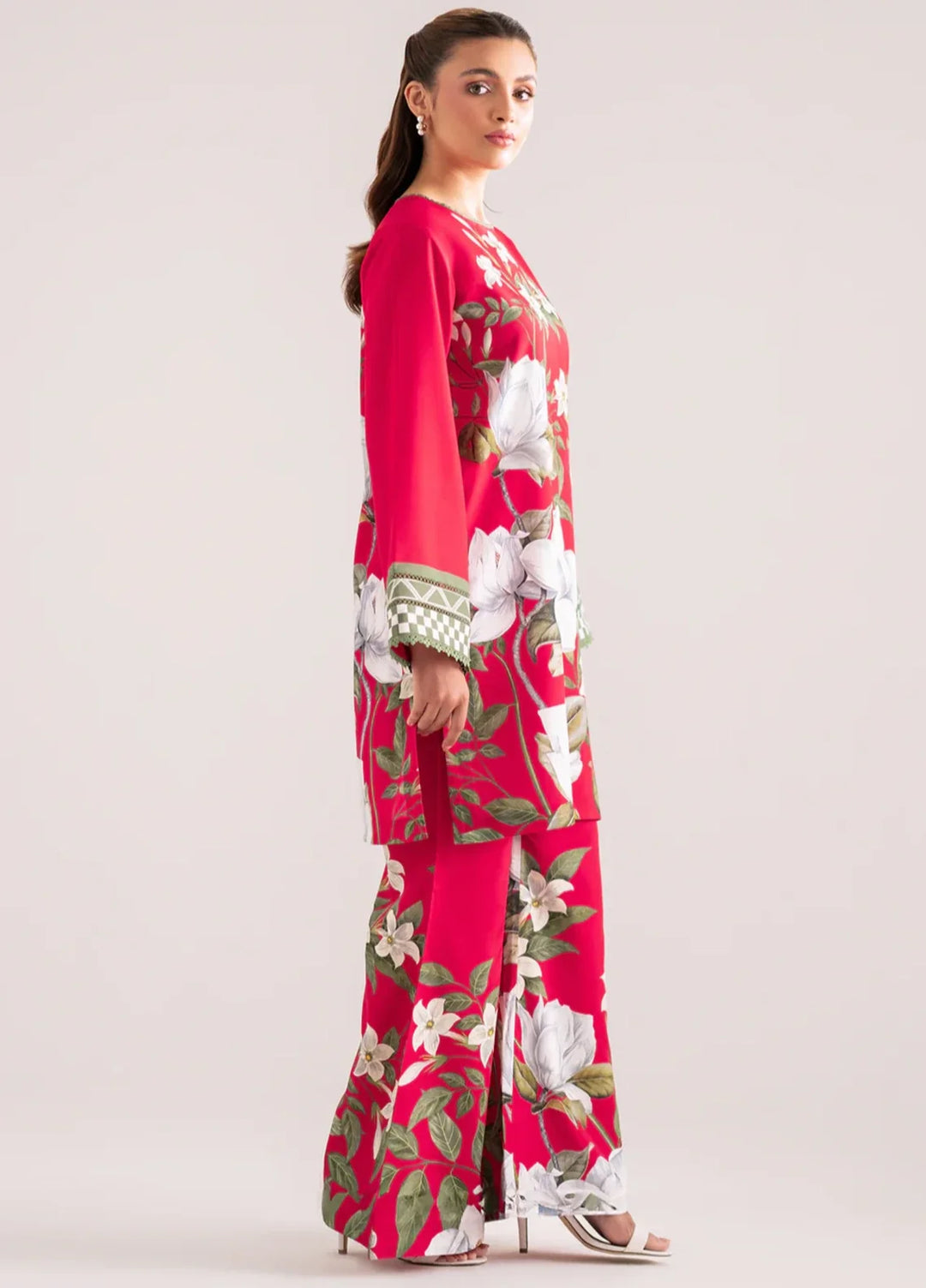 Whispers in the wind by Jahaan RTW Printed Crepe 2 Piece Suit Ethine Casual Collection