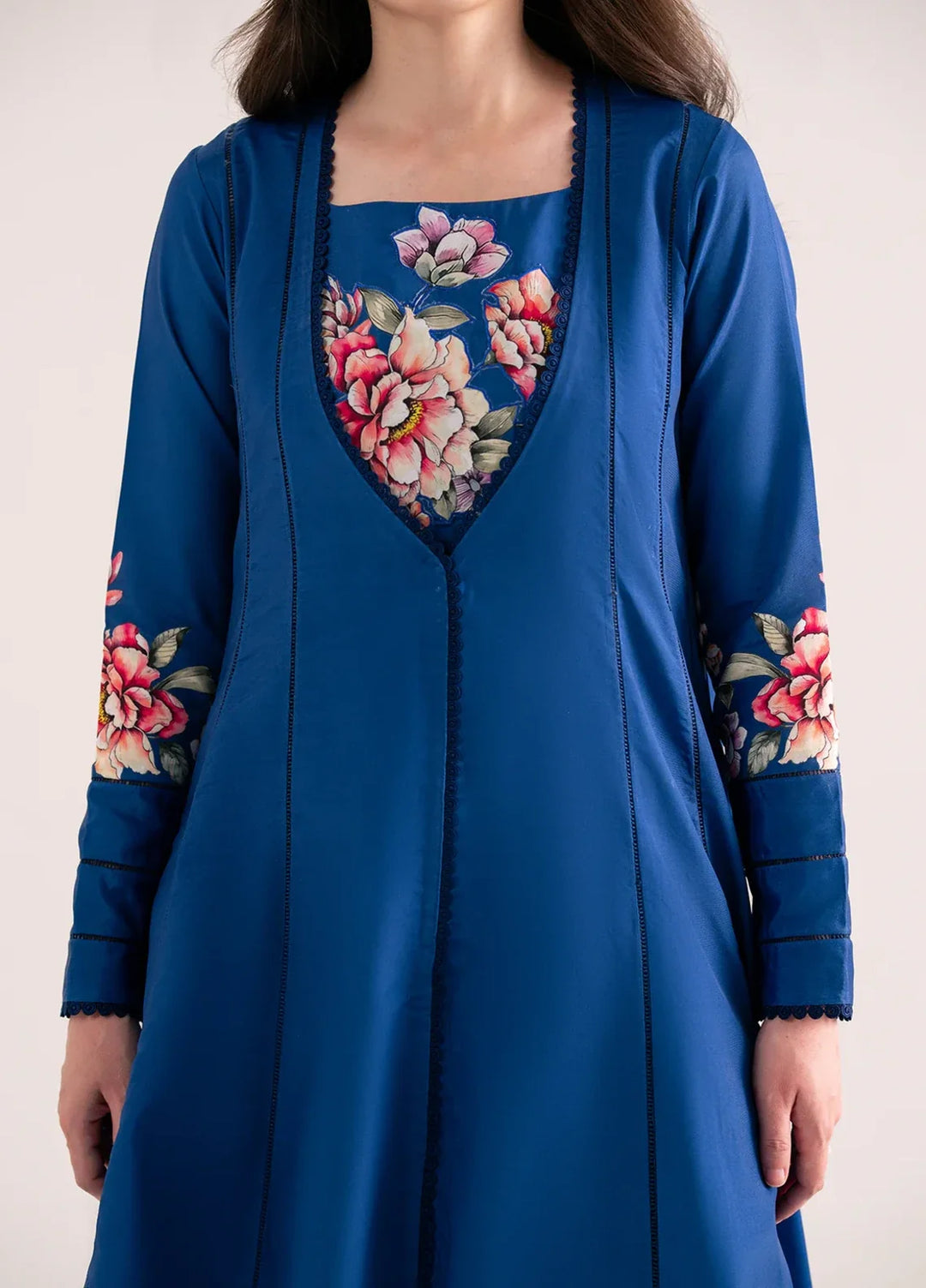 Whispers in the wind by Jahaan RTW Printed Crepe 3 Piece Suit Ciel Casual Collection