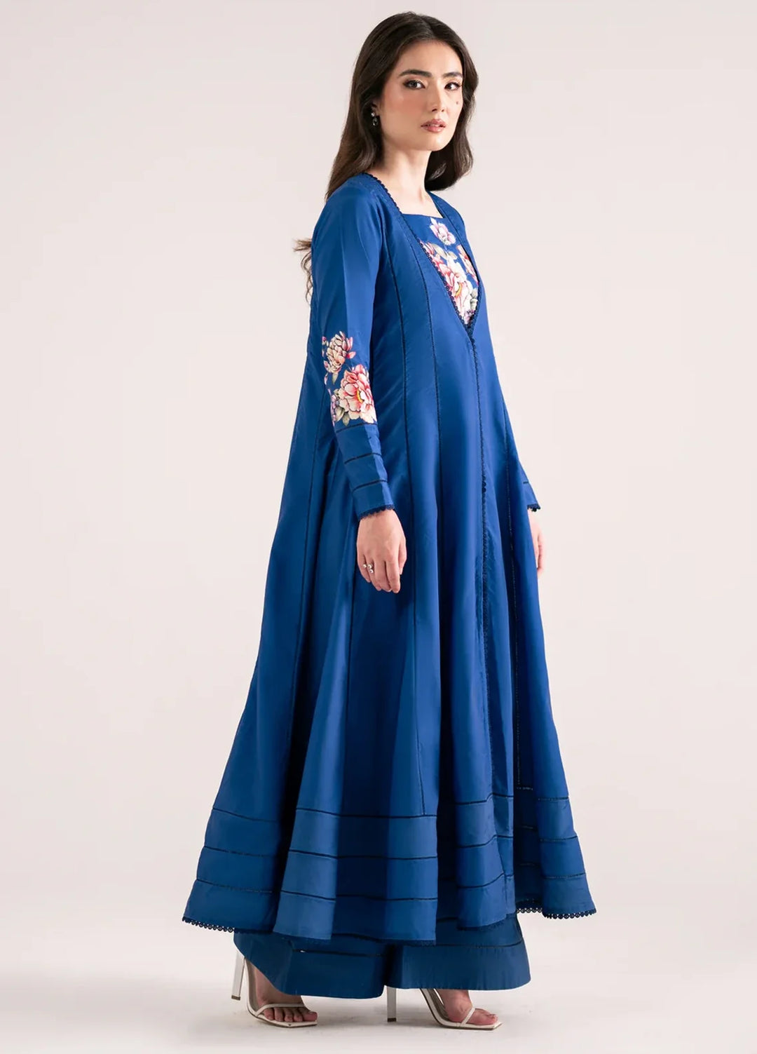 Whispers in the wind by Jahaan RTW Printed Crepe 3 Piece Suit Ciel Casual Collection
