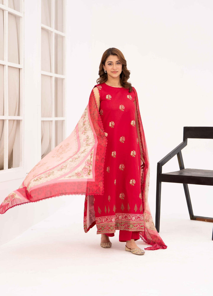 Ethnic Edition by Fajr Khan RTW Printed Lawn 3 Piece Suit Dast Casual Collection