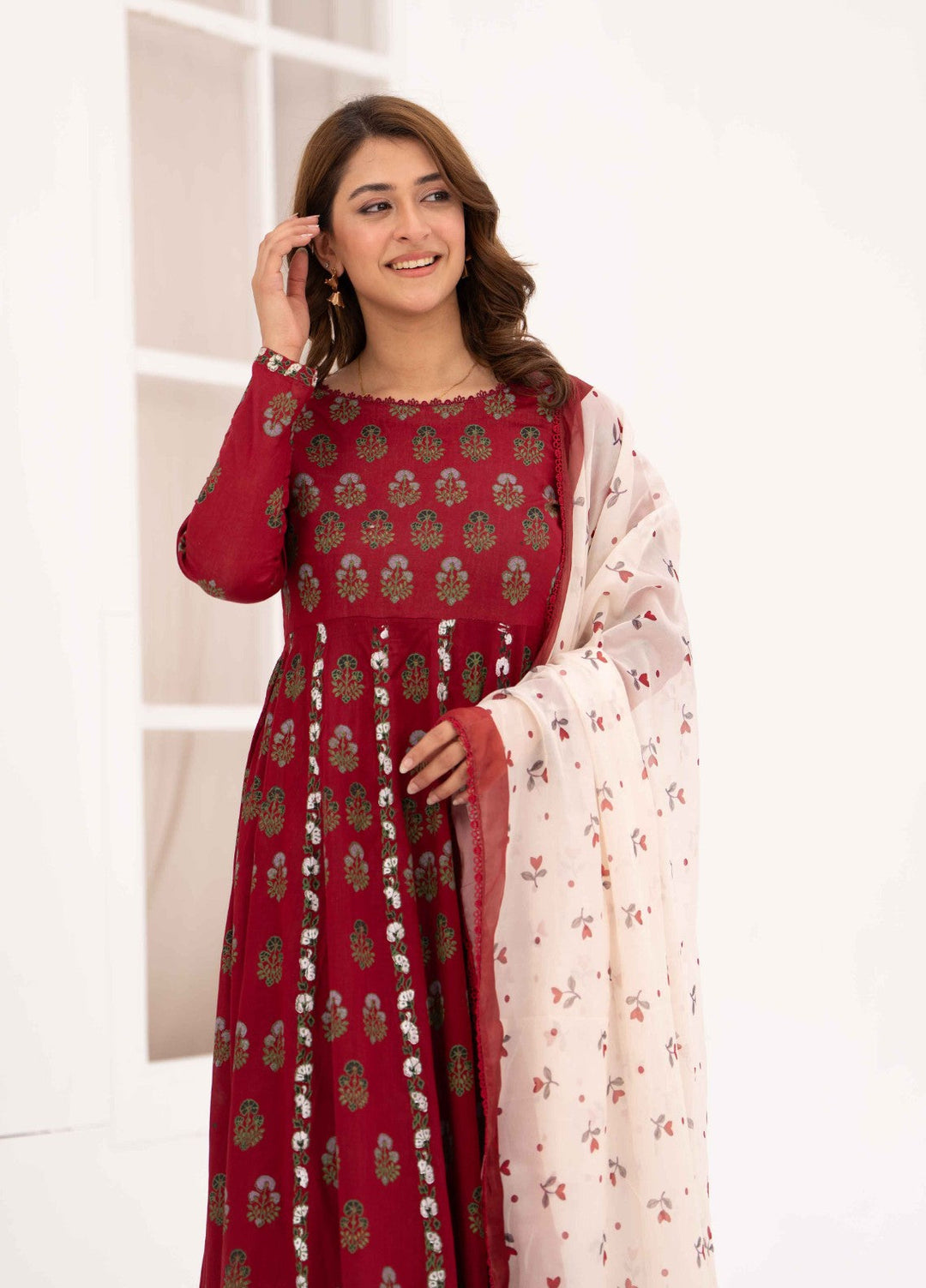 Ethnic Edition by Fajr Khan RTW Printed Lawn 3 Piece Suit Aseel Casual Collection