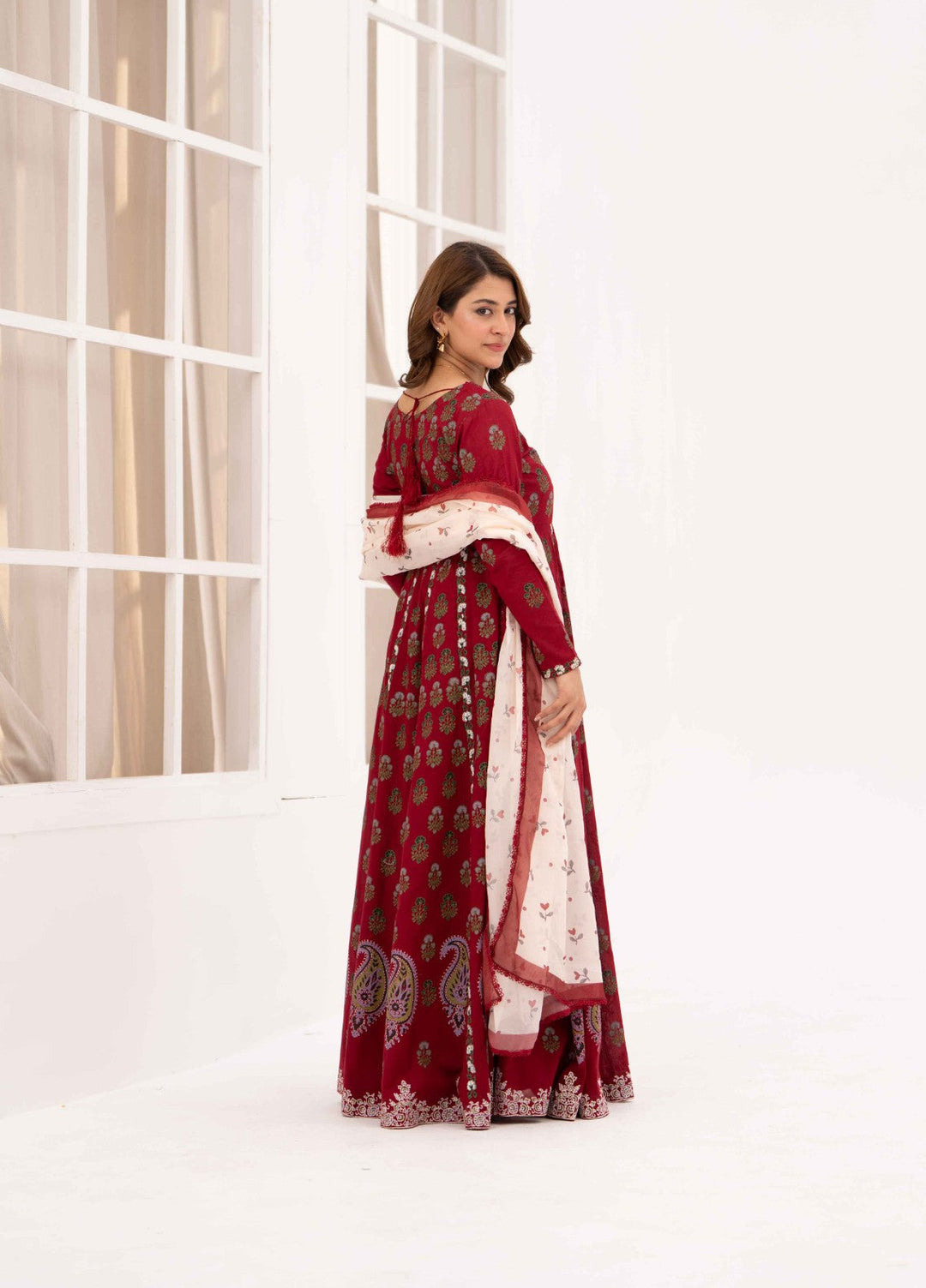 Ethnic Edition by Fajr Khan RTW Printed Lawn 3 Piece Suit Aseel Casual Collection