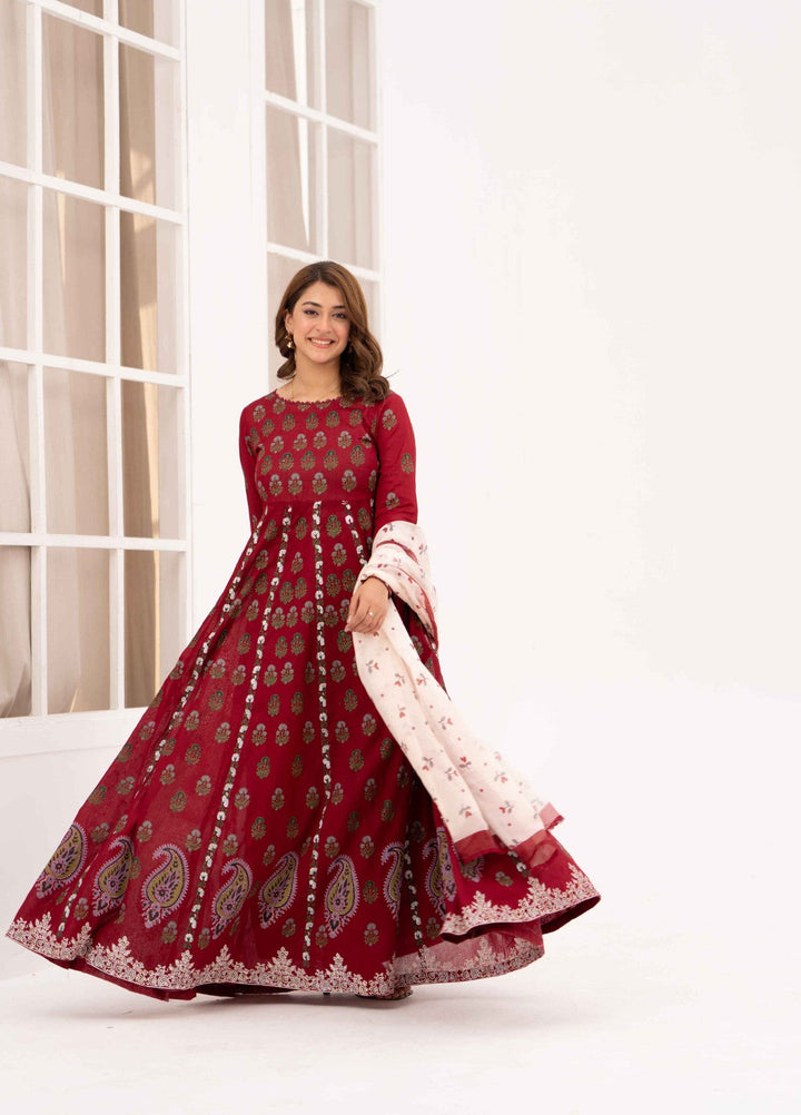 Ethnic Edition by Fajr Khan RTW Printed Lawn 3 Piece Suit Aseel Casual Collection