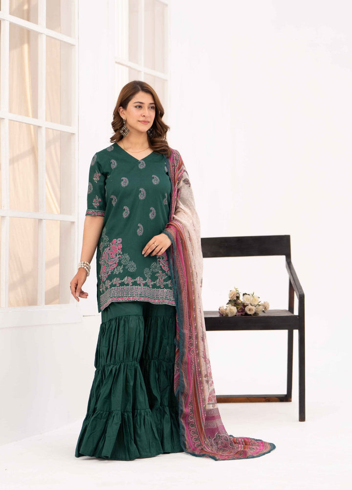 Ethnic Edition by Fajr Khan RTW Printed Lawn 3 Piece Suit Naksh Casual Collection