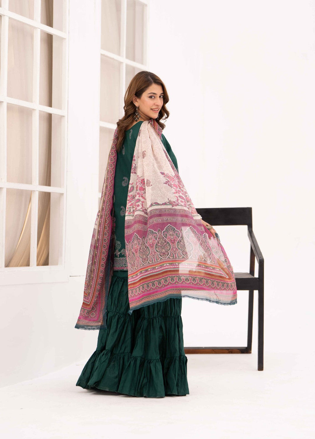 Ethnic Edition by Fajr Khan RTW Printed Lawn 3 Piece Suit Naksh Casual Collection