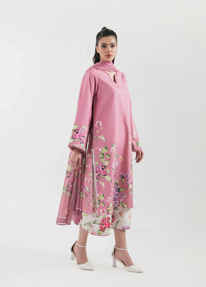 Ember Rose by Jahaan RTW Printed Lawn Silk 3 Piece Suit Flissia Casual Collection