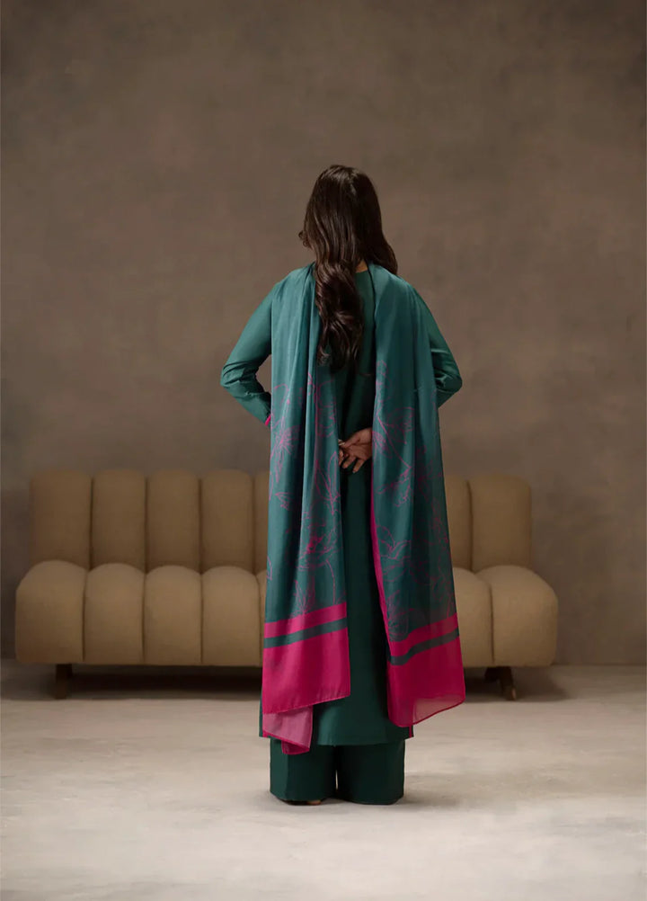 Ember Rose by Jahaan RTW Printed Lawn Silk 3 Piece Suit Celyne Casual Collection
