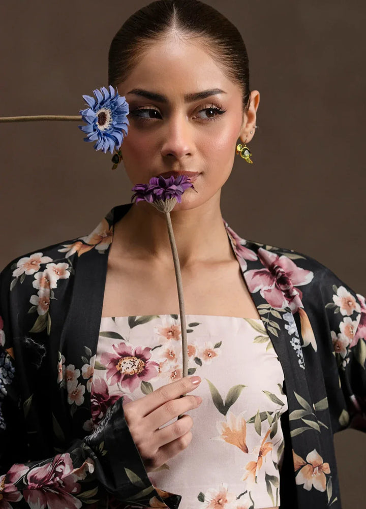 Ember Rose by Jahaan RTW Printed Lawn Silk 3 Piece Suit Verdena Casual Collection
