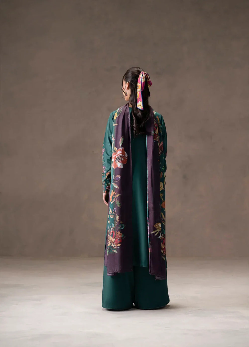Ember Rose by Jahaan RTW Printed Lawn Silk 3 Piece Suit Emberia Casual Collection