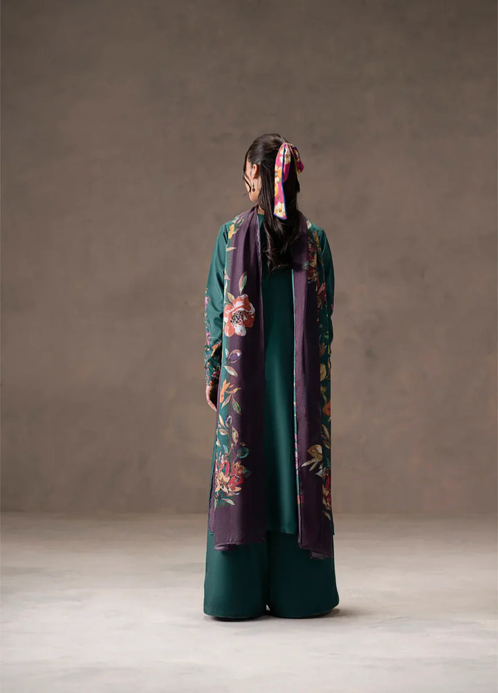 Ember Rose by Jahaan RTW Printed Lawn Silk 3 Piece Suit Emberia Casual Collection
