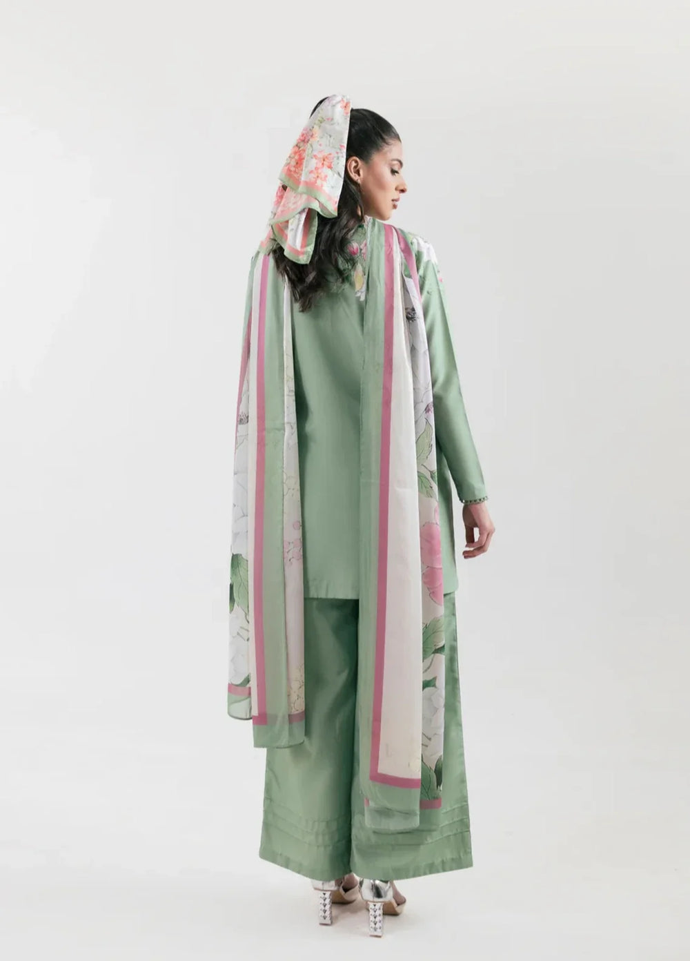 Ember Rose by Jahaan RTW Printed Lawn Silk 3 Piece Suit Florina Casual Collection
