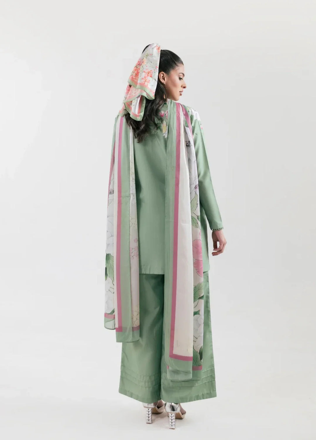 Ember Rose by Jahaan RTW Printed Lawn Silk 3 Piece Suit Florina Casual Collection
