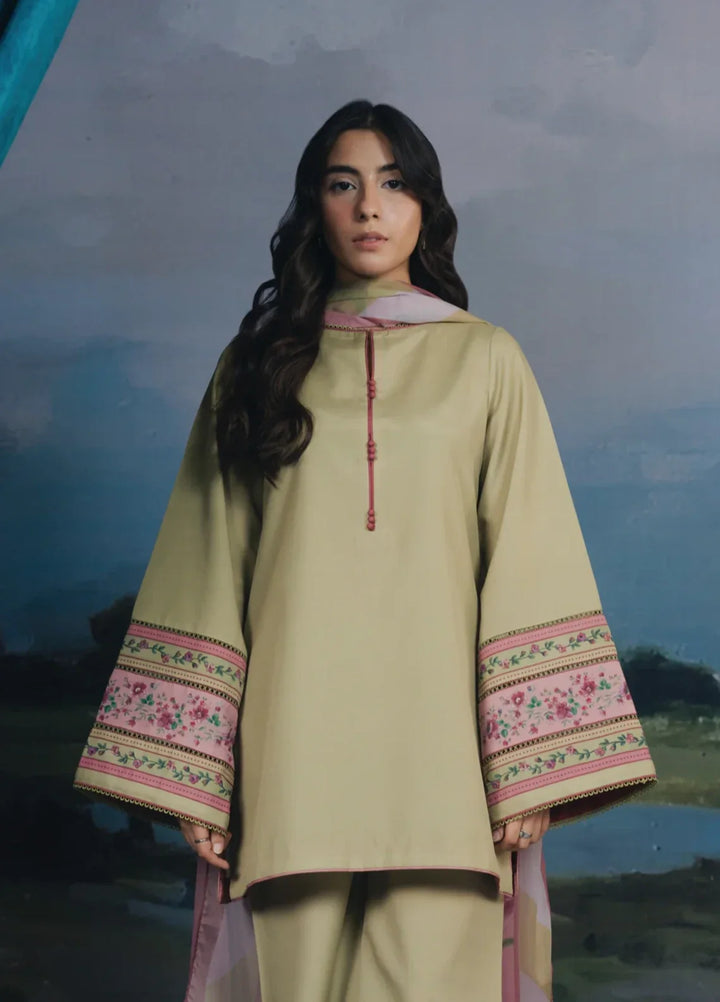 Hidden Garden by Jahaan RTW Printed Crepe 3 Piece Suit Vesper Casual Collection