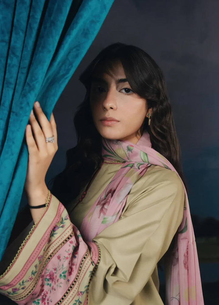 Hidden Garden by Jahaan RTW Printed Crepe 3 Piece Suit Vesper Casual Collection
