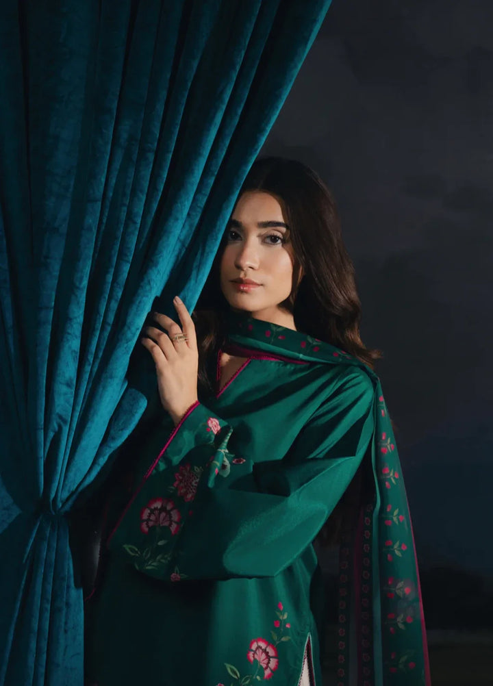 Hidden Garden by Jahaan RTW Printed Crepe 3 Piece Suit Ivy Casual Collection