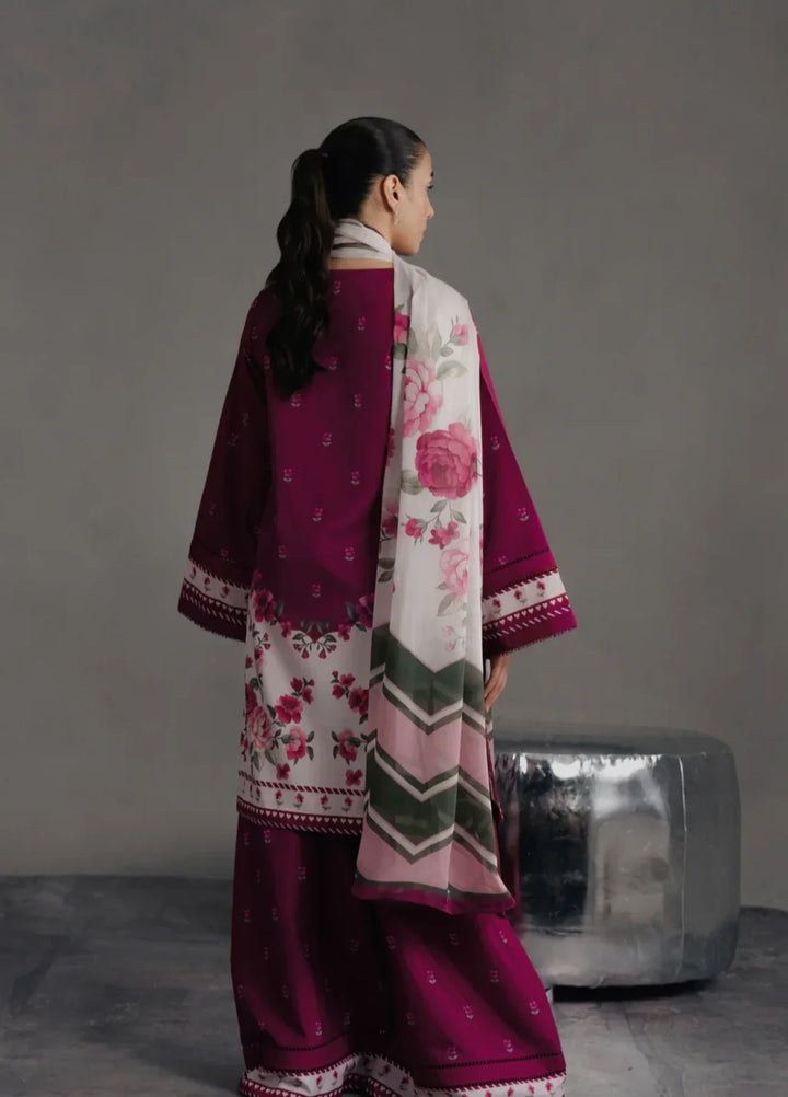 Hidden Garden by Jahaan RTW Printed Crepe 3 Piece Suit Eclipse Casual Collection