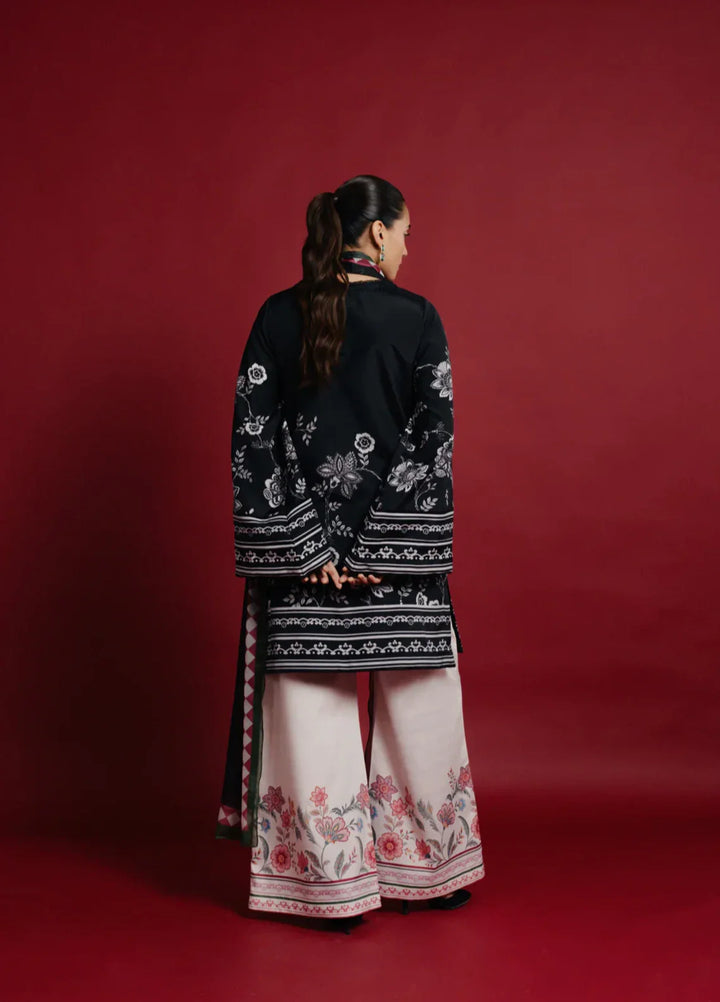 Hiddden Garden by Jahaan RTW Printed Crepe 3 Piece Suit Fiora Casual Collection