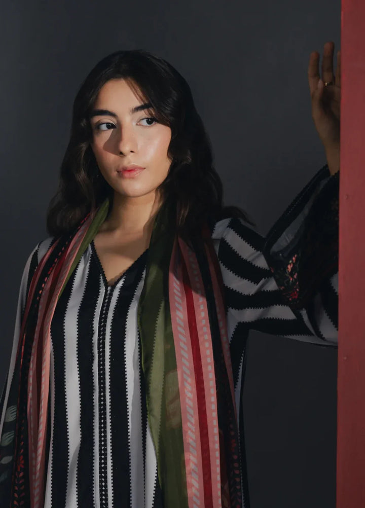 Hidden Garden by Jahaan RTW Printed Crepe 3 Piece Suit Harmony Casual Collection